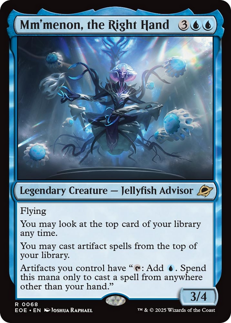 Mm'menon, the Right Hand [Edge of Eternities] | PLUS EV GAMES 