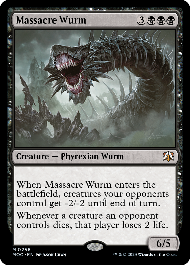 Massacre Wurm [March of the Machine Commander] | PLUS EV GAMES 