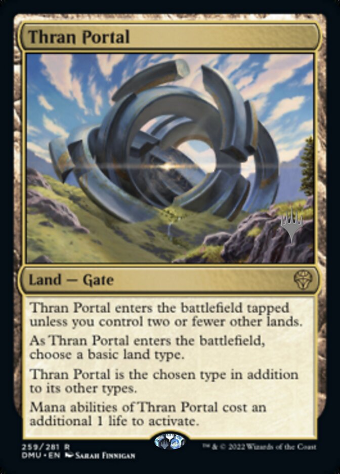 Thran Portal (Promo Pack) [Dominaria United Promos] | PLUS EV GAMES 