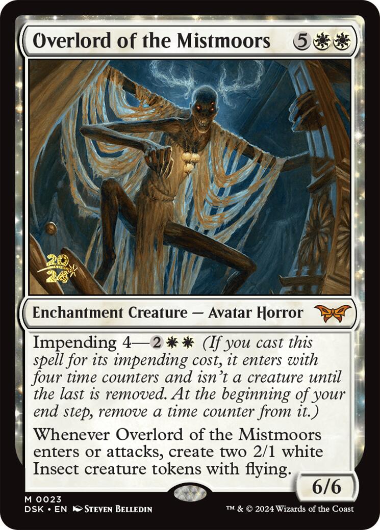 Overlord of the Mistmoors [Duskmourn: House of Horror Prerelease Promos] | PLUS EV GAMES 