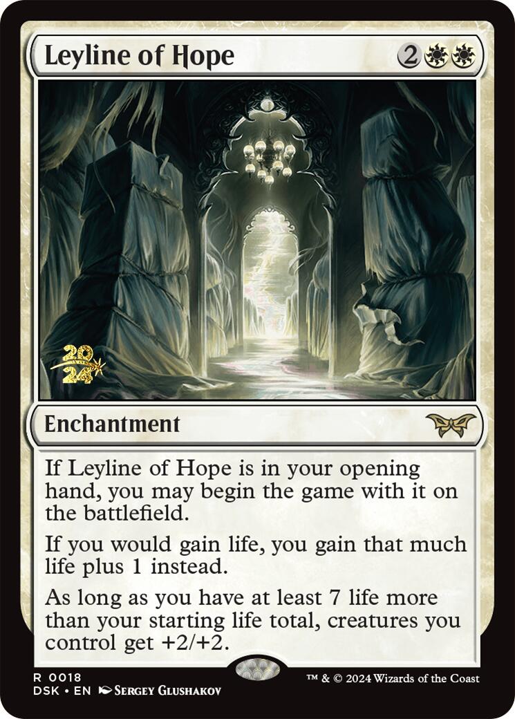 Leyline of Hope [Duskmourn: House of Horror Prerelease Promos] | PLUS EV GAMES 