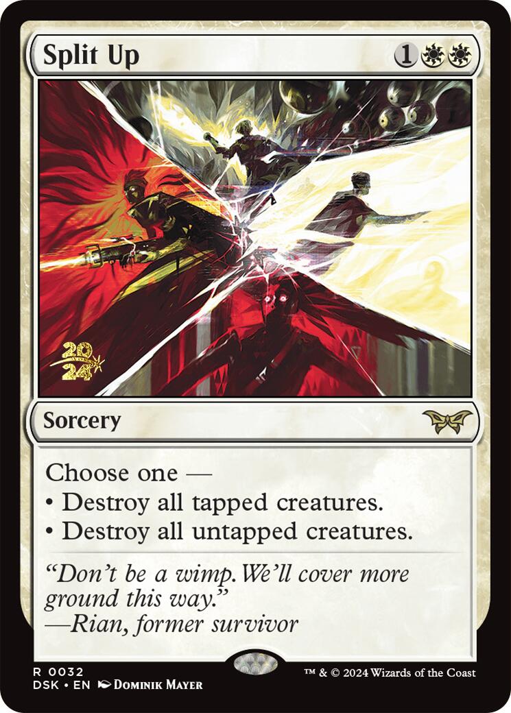 Split Up [Duskmourn: House of Horror Prerelease Promos] | PLUS EV GAMES 