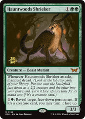 Hauntwoods Shrieker [Duskmourn: House of Horror Prerelease Promos] | PLUS EV GAMES 