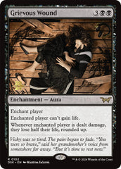 Grievous Wound [Duskmourn: House of Horror Prerelease Promos] | PLUS EV GAMES 