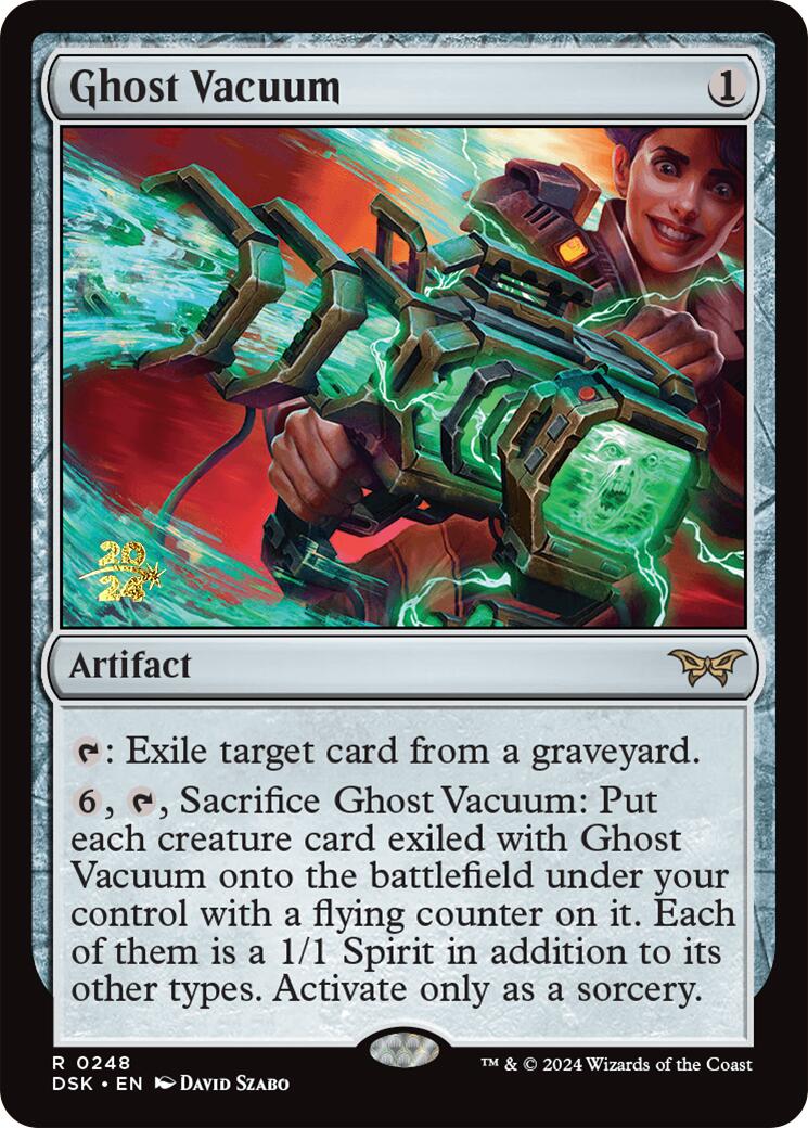 Ghost Vacuum [Duskmourn: House of Horror Prerelease Promos] | PLUS EV GAMES 