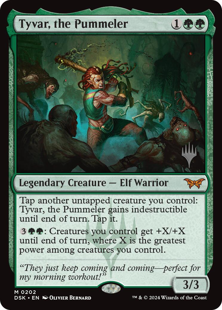 Tyvar, the Pummeler [Duskmourn: House of Horror Promos] | PLUS EV GAMES 