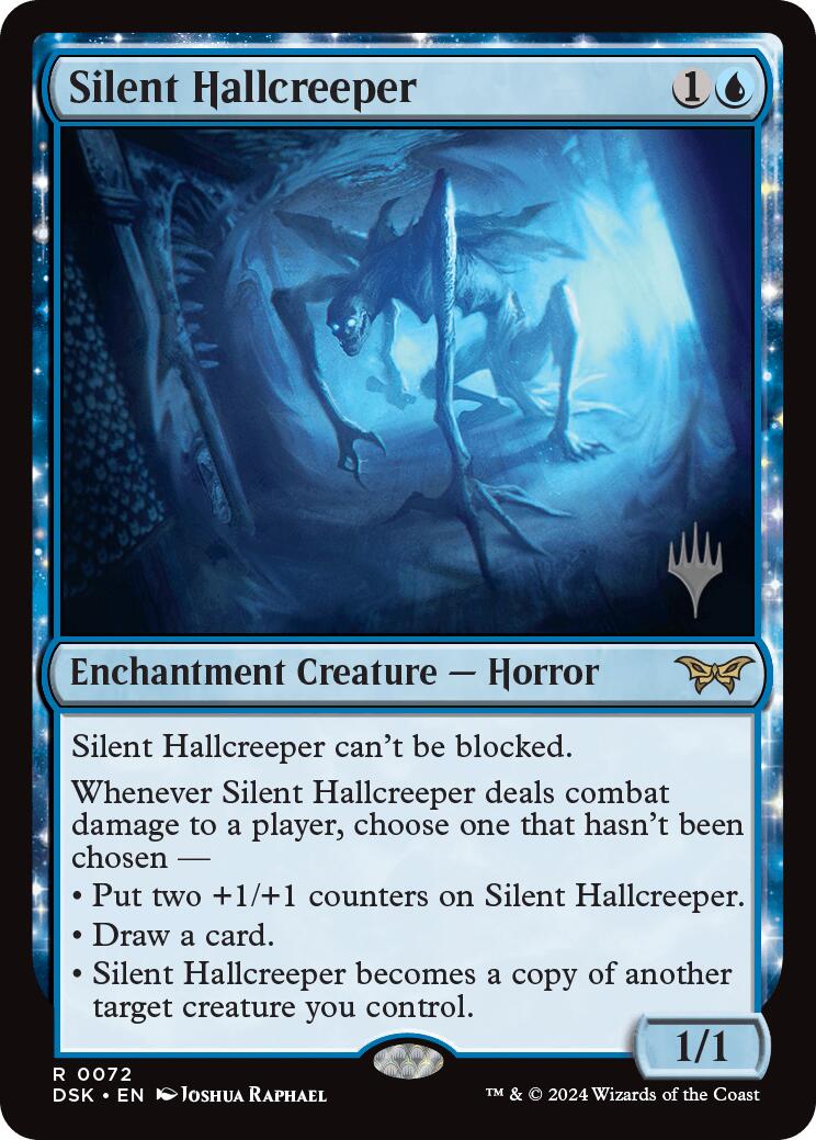 Silent Hallcreeper [Duskmourn: House of Horror Promos] | PLUS EV GAMES 