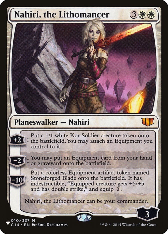 Nahiri, the Lithomancer [The List] | PLUS EV GAMES 