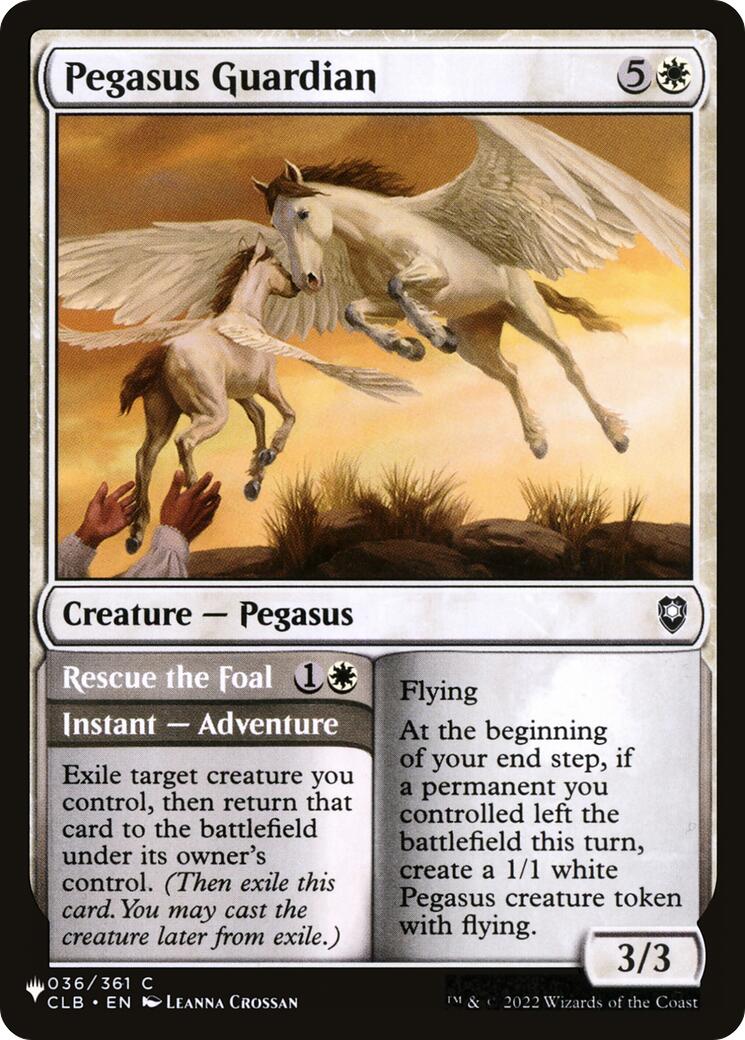 Pegasus Guardian [The List Reprints] | PLUS EV GAMES 