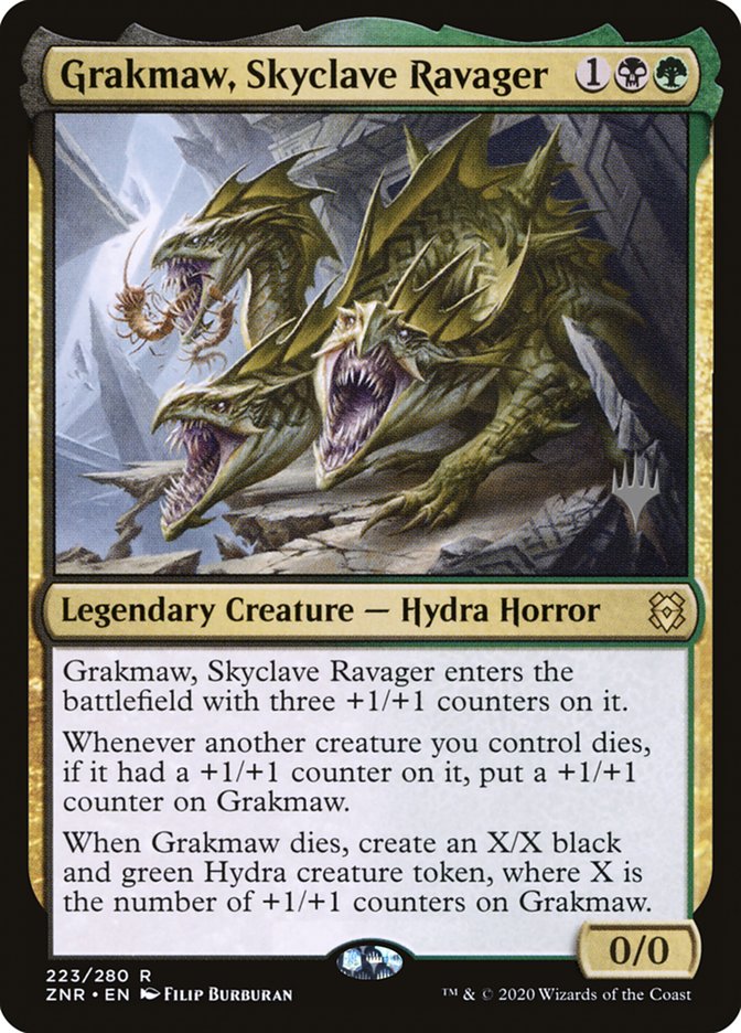 Grakmaw, Skyclave Ravager (Promo Pack) [Zendikar Rising Promos] | PLUS EV GAMES 