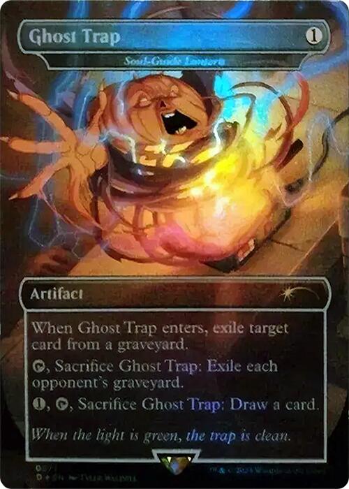 Ghost Trap - Soul-Guide Lantern (Rainbow Foil) [Secret Lair Drop Series] | PLUS EV GAMES 