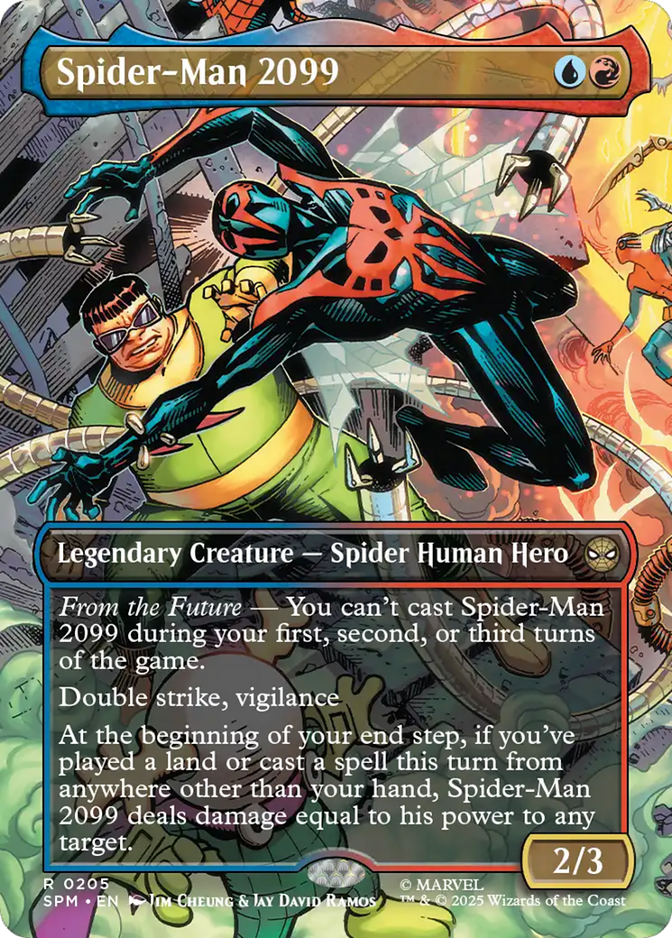 Spider-Man 2099 (0205) (Borderless) [Marvel's Spider-Man] | PLUS EV GAMES 