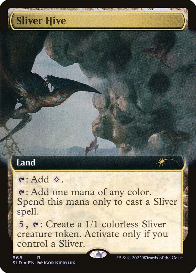Sliver Hive (Extended Art) [Secret Lair Drop Promos] | PLUS EV GAMES 