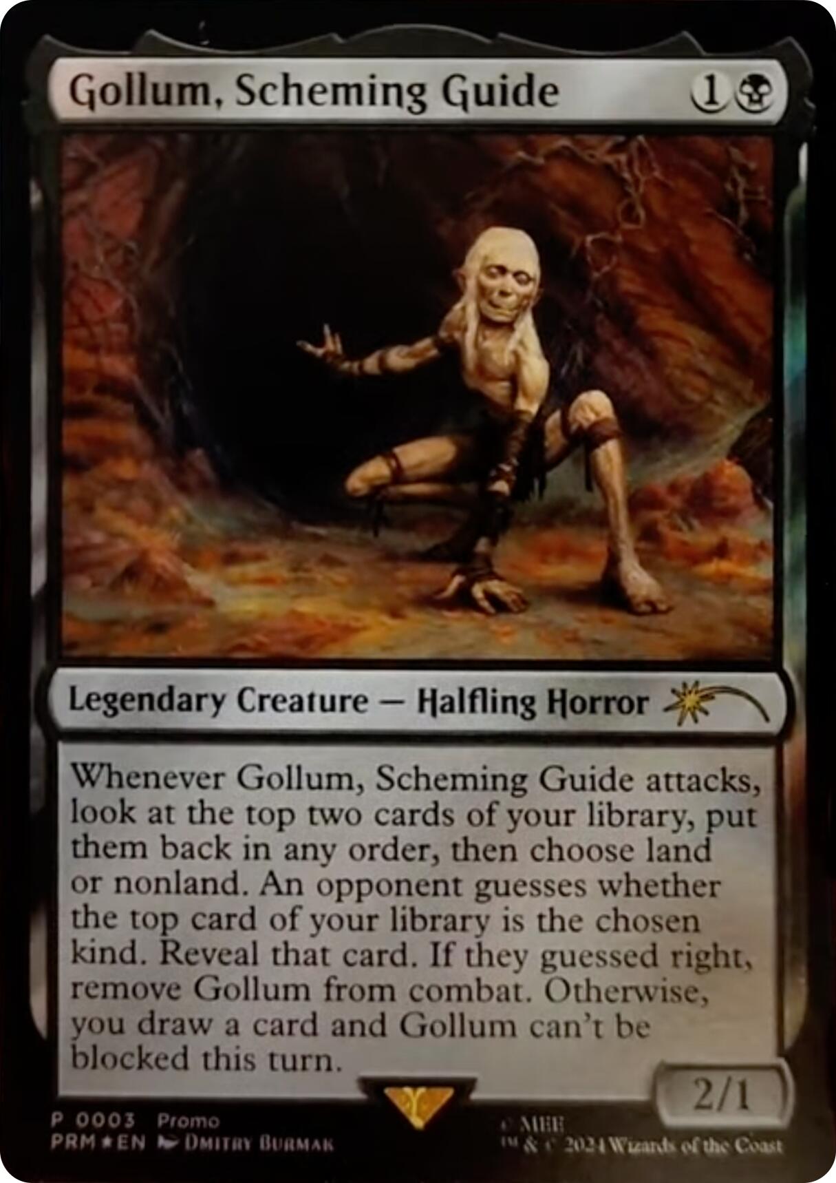 Gollum, Scheming Guide [Resale Promos] | PLUS EV GAMES 