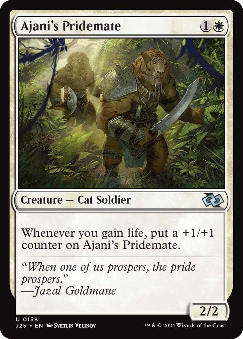 Ajani's Pridemate [Foundations Jumpstart] | PLUS EV GAMES 