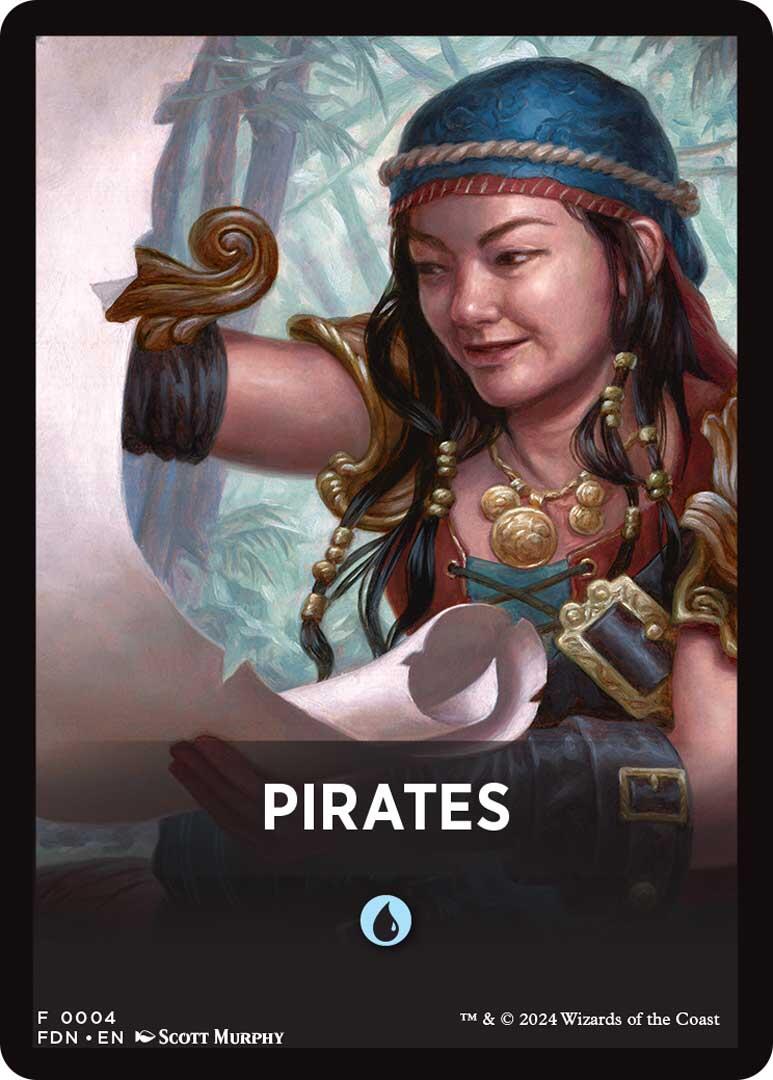 Pirates Theme Card [Foundations Tokens] | PLUS EV GAMES 