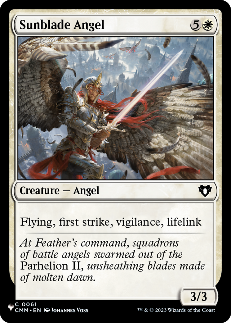 Sunblade Angel [The List Reprints] | PLUS EV GAMES 