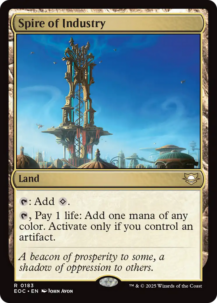 Spire of Industry [Edge of Eternities Commander] | PLUS EV GAMES 
