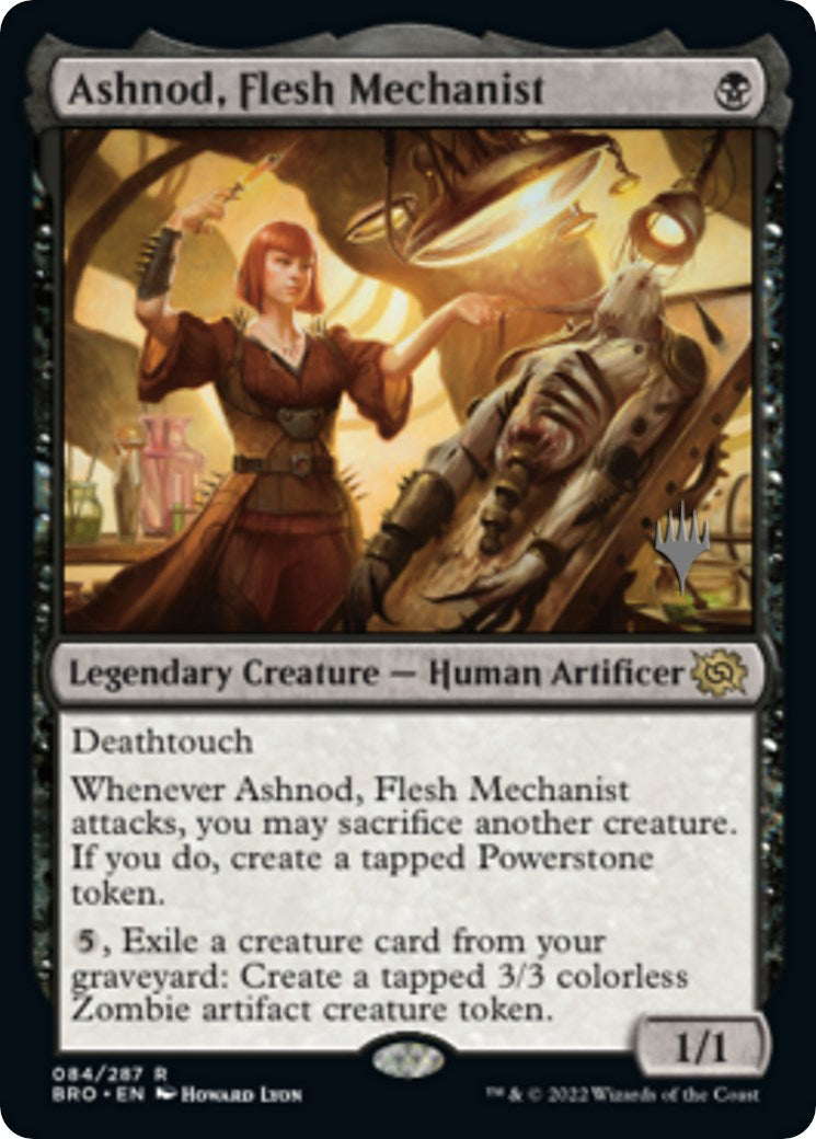 Ashnod, Flesh Mechanist (Promo Pack) [The Brothers' War Promos] | PLUS EV GAMES 