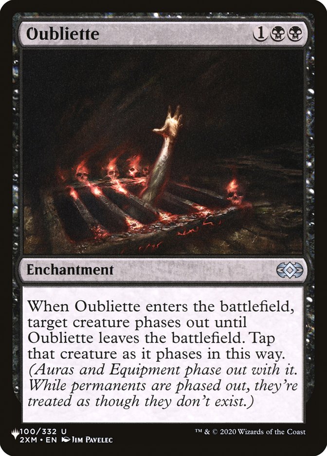 Oubliette [The List] | PLUS EV GAMES 