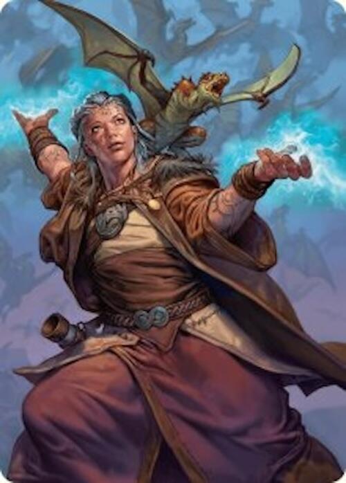 Drake Hatcher 2 Art Card (29/54) [Foundations Art Series] | PLUS EV GAMES 