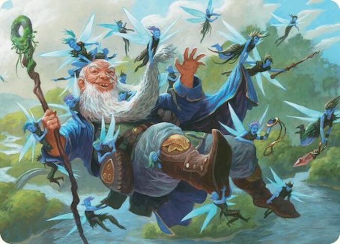 Mischievous Mystic Art Card (7/54) [Foundations Art Series] | PLUS EV GAMES 