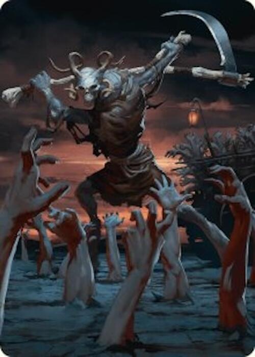 Abyssal Harvester Art Card (34/54) [Foundations Art Series] | PLUS EV GAMES 