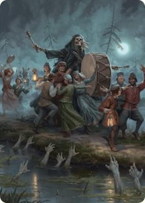 Blasphemous Edict Art Card (35/54) [Foundations Art Series] | PLUS EV GAMES 