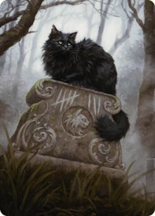 Nine-Lives Familiar 2 Art Card (36/54) [Foundations Art Series] | PLUS EV GAMES 