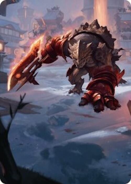 Searslicer Goblin Art Card (39/54) [Foundations Art Series] | PLUS EV GAMES 