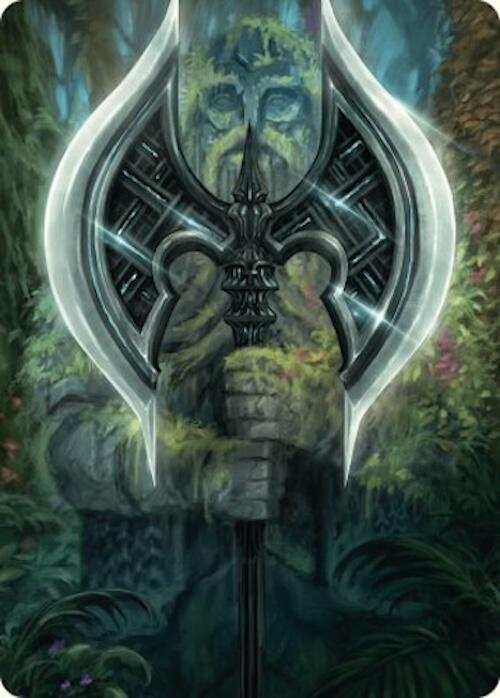 Leyline Axe Art Card (49/54) [Foundations Art Series] | PLUS EV GAMES 