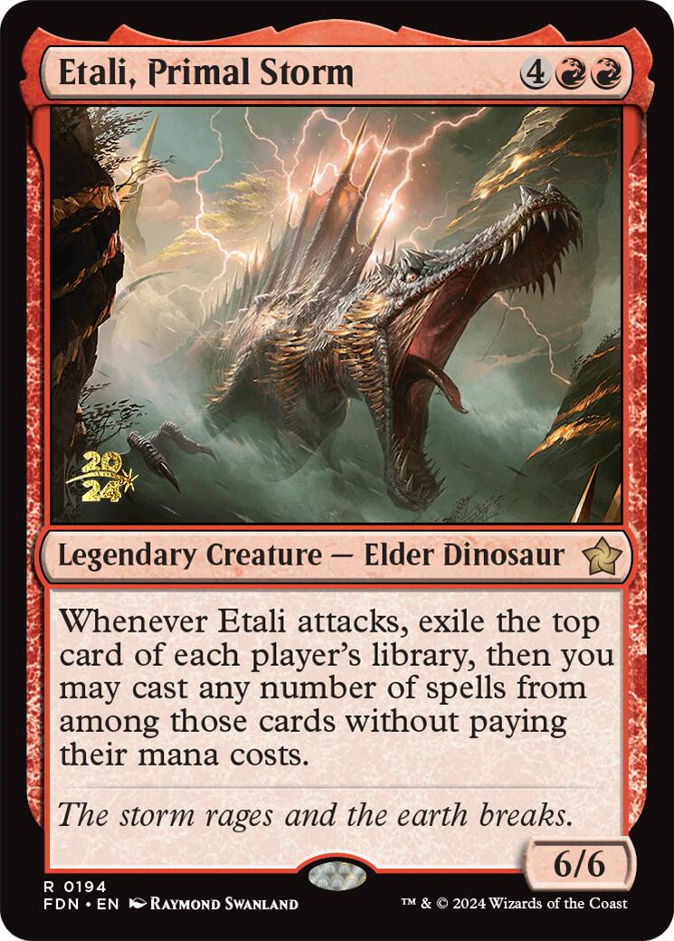 Etali, Primal Storm [Foundations Prerelease Promos] | PLUS EV GAMES 