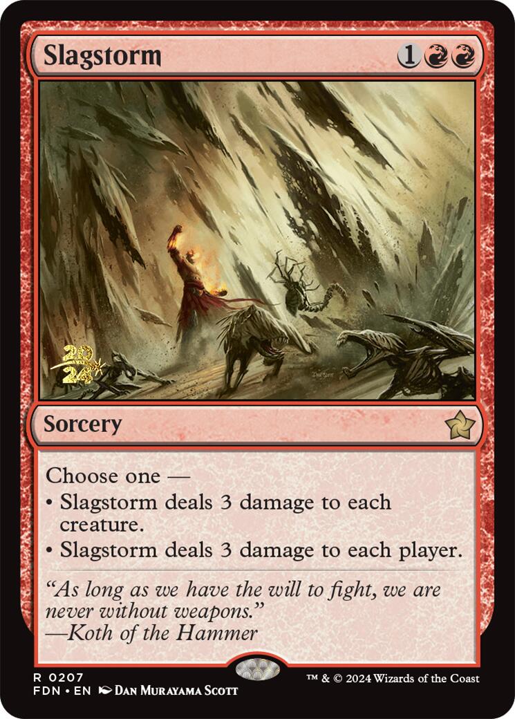 Slagstorm [Foundations Prerelease Promos] | PLUS EV GAMES 