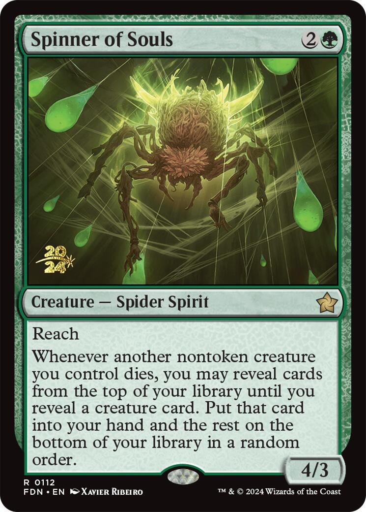 Spinner of Souls [Foundations Prerelease Promos] | PLUS EV GAMES 