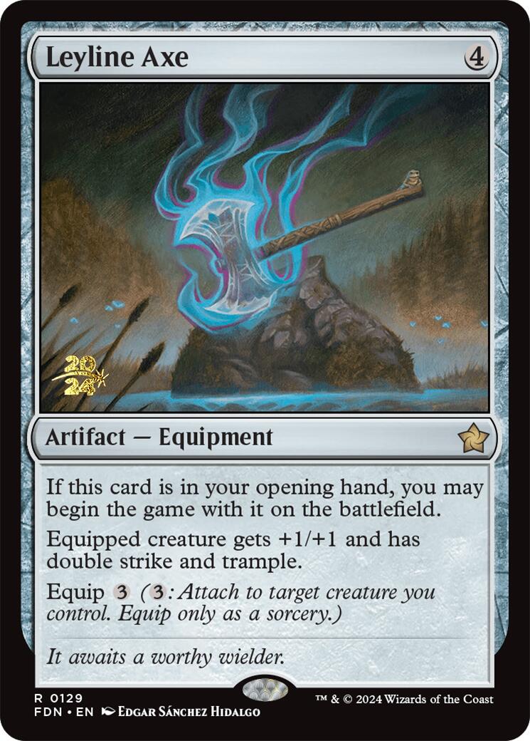 Leyline Axe [Foundations Prerelease Promos] | PLUS EV GAMES 