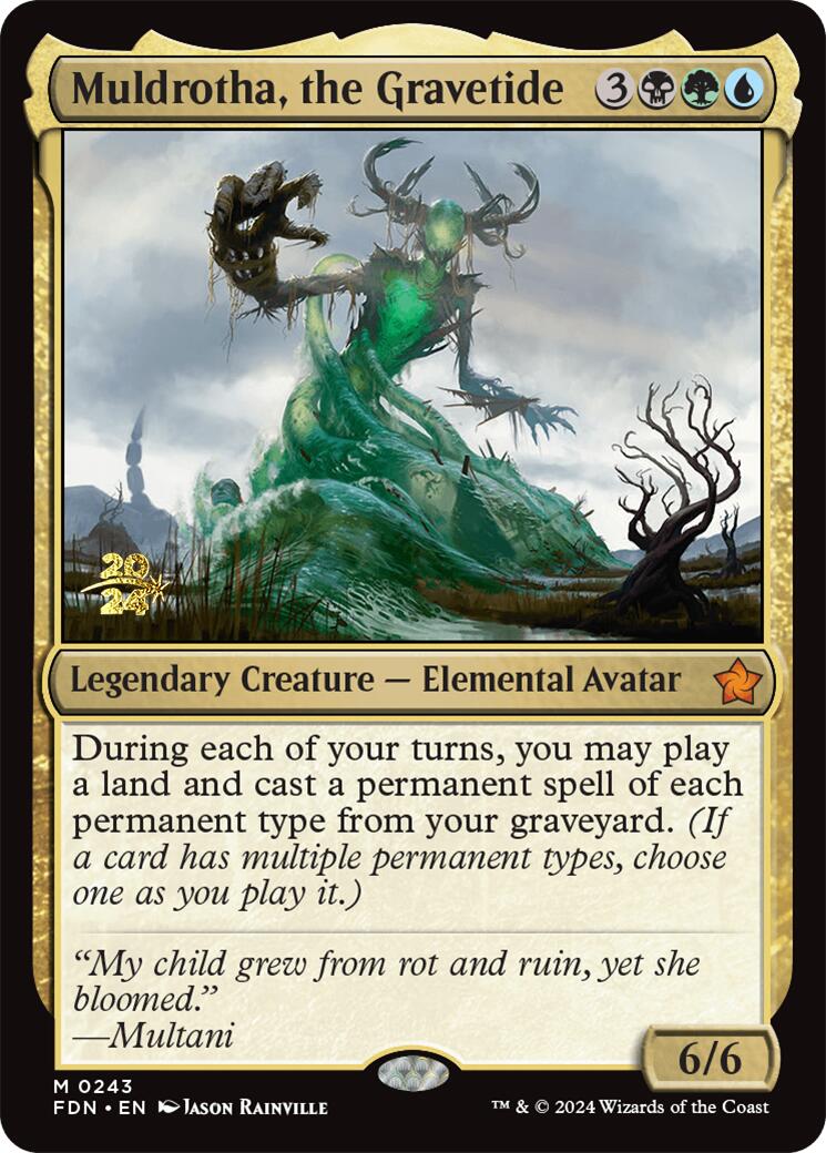 Muldrotha, the Gravetide [Foundations Prerelease Promos] | PLUS EV GAMES 