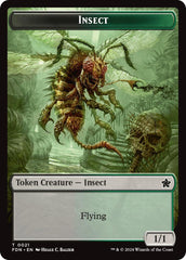 Goblin // Insect Doubled-Sided Token [Foundations Tokens] | PLUS EV GAMES 