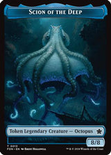 Scion of the Deep // Koma's Coil Doubled-Sided Token [Foundations Tokens]