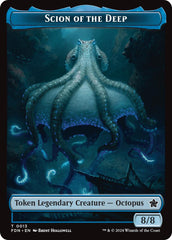 Scion of the Deep // Koma's Coil Doubled-Sided Token [Foundations Tokens] | PLUS EV GAMES 