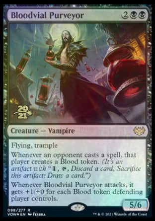 Bloodvial Purveyor [Innistrad: Crimson Vow Prerelease Promos] | PLUS EV GAMES 