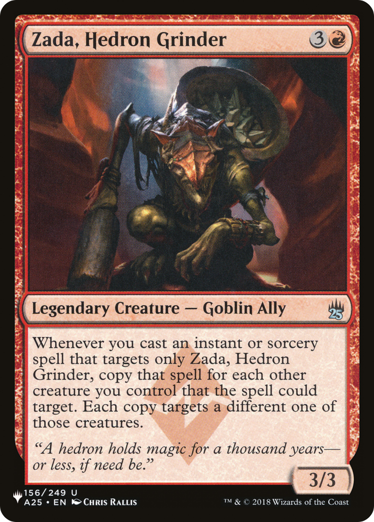 Zada, Hedron Grinder [The List Reprints] | PLUS EV GAMES 