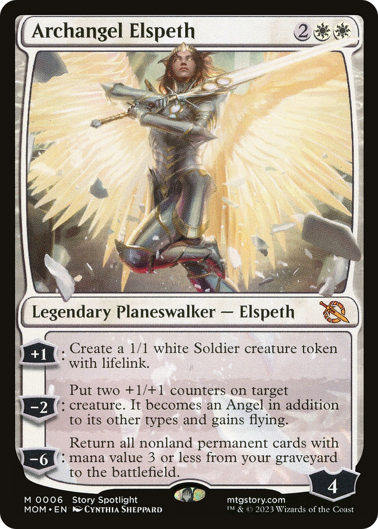 Archangel Elspeth [March of the Machine] | PLUS EV GAMES 