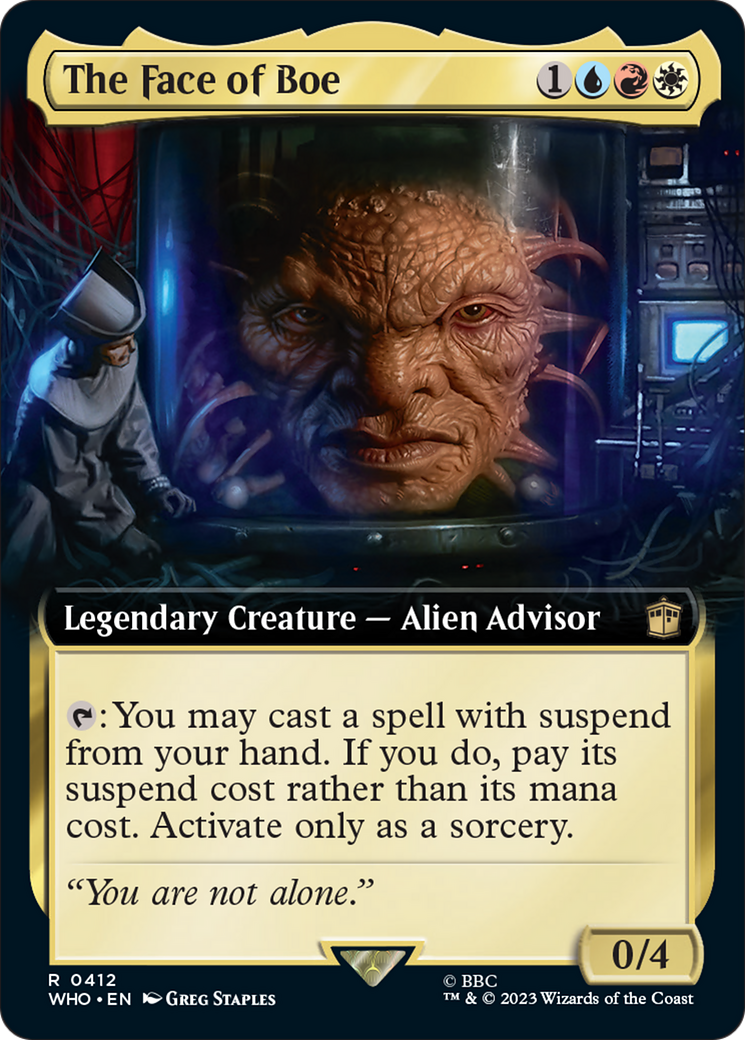 The Face of Boe (Extended Art) [Doctor Who] | PLUS EV GAMES 