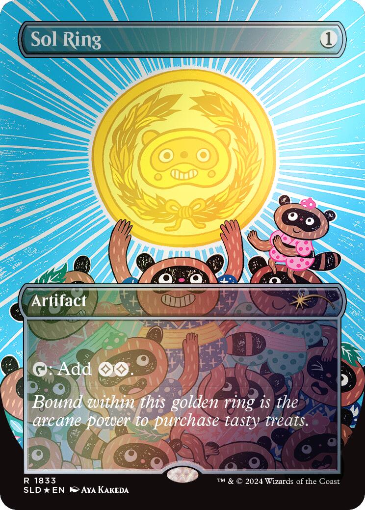 Sol Ring (1833) (Rainbow Foil) [Secret Lair Drop Series] | PLUS EV GAMES 