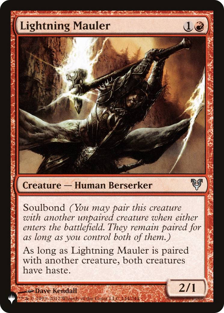 Lightning Mauler [The List Reprints] | PLUS EV GAMES 