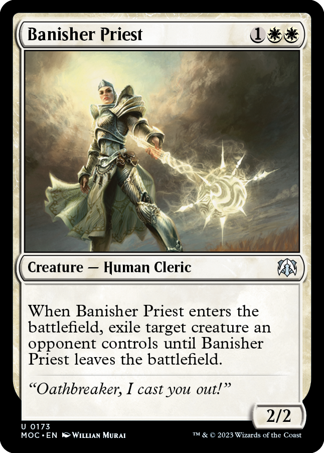 Banisher Priest [March of the Machine Commander] | PLUS EV GAMES 
