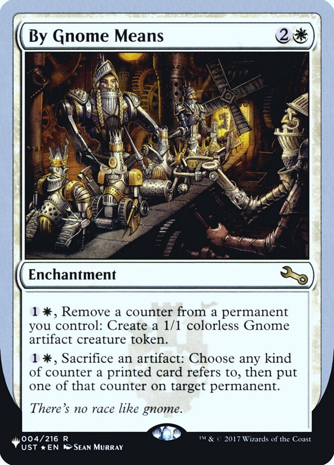 By Gnome Means (Unfinity Foil Edition) [The List] | PLUS EV GAMES 