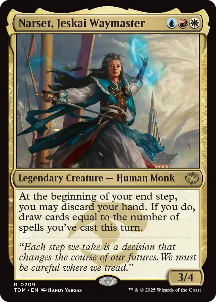 Narset, Jeskai Waymaster [Tarkir: Dragonstorm] | PLUS EV GAMES 