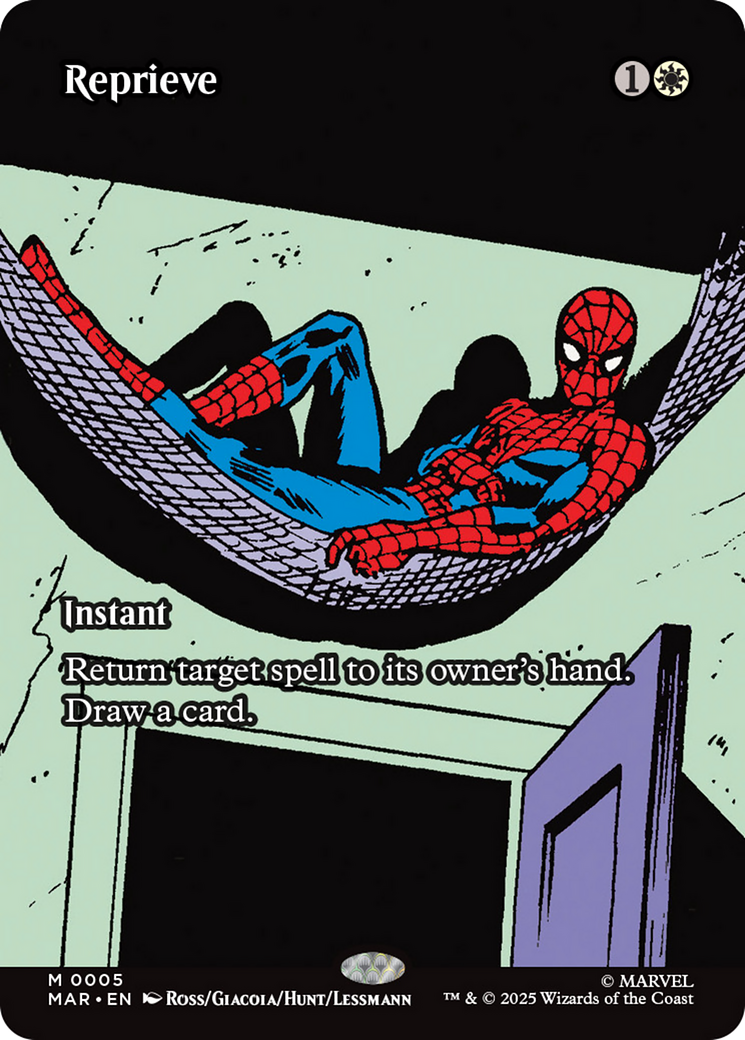 Reprieve (Borderless) [Marvel's Spider-Man: Eternal-Legal] | PLUS EV GAMES 