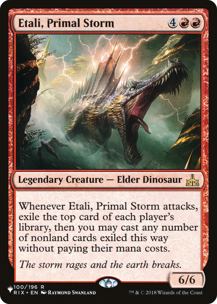 Etali, Primal Storm [The List] | PLUS EV GAMES 